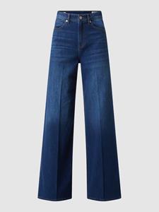 S.Oliver RED LABEL Wide leg high rise jeans met stretch, model 'Suri'