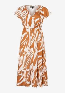 MORE&MORE Sommerkleid Cotton Zebra Dress