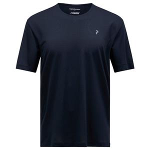 Peak Performance  Delta S/S Tee - Sportshirt, blauw