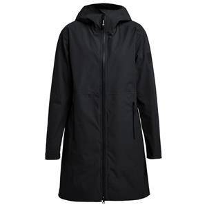 Tenson  Women's Misty Shell Parka Woman - Lange jas, zwart