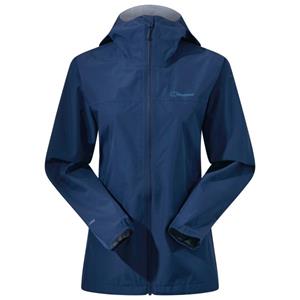 Berghaus  Women's Deluge Pro 3.0 Jacket - Regenjas, blauw
