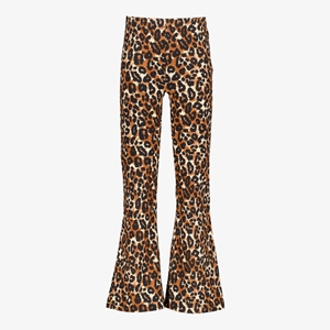 MyWay meisjes flared broek met luipaardprint