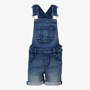 TwoDay meisjes denim tuinbroek donkerblauw