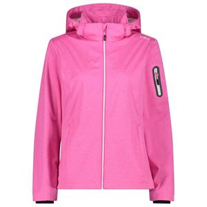 CMP  Women's Light Melange Jacket Zip Hood - Softshelljack, roze