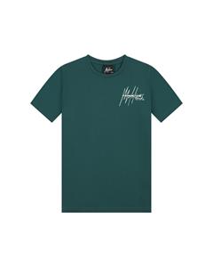 Malelions T-shirt space - Donker groen / Mint