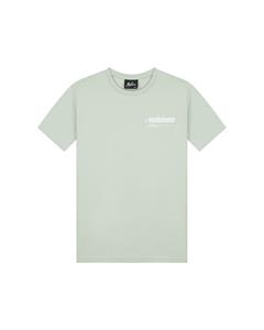 Malelions T-shirt worldwide - Aqua grijs