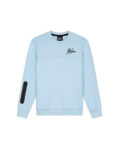 Malelions Sweater sport counter - Licht blauw