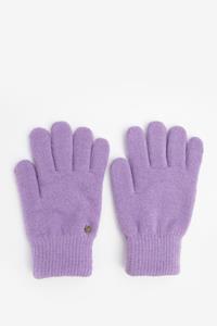 Sissy-Boy Paarse Gebreide Handschoenen