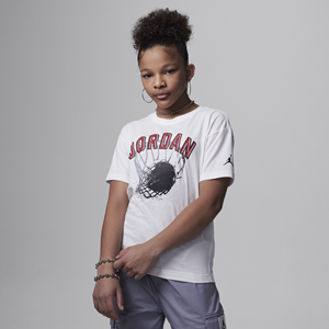 Jordan Hoop Style T-shirt met graphic voor kids - Wit