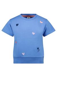 B.Nosy Meisjes sweater - Pien - Soft blauw