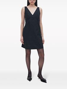 Marc Jacobs Mini-jurk verfraaid met kristallen - Zwart