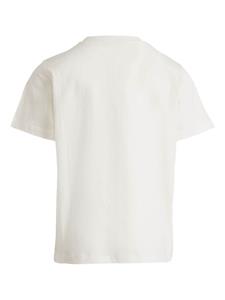 ETRO KIDS logo-embroidered cotton T-shirt - Wit