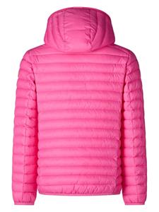 Save The Duck Kids hooded quilted jacket - Roze