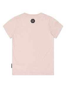 Philipp Plein T-shirt met tijgerprint - Roze