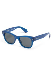 Off-White Eyewear Moab zonnebril met ovalen montuur - Blauw