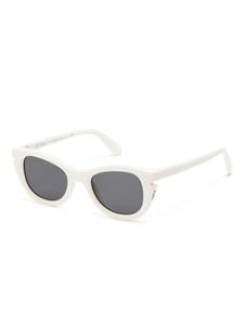 Off-White Boulder zonnebril met cat-eye montuur - Wit