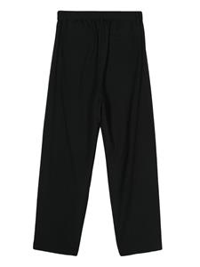 Attachment tapered-leg trousers - Zwart