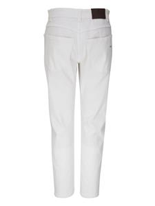 Brunello Cucinelli Mid waist skinny jeans - Wit