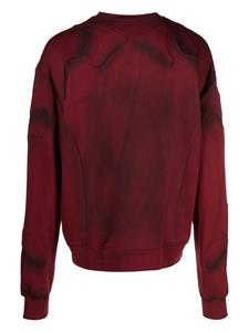 HELIOT EMIL Sweater met tie-dye print - Rood