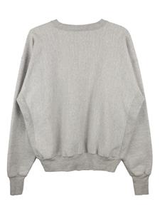 SAINT MXXXXXX Sweater met ronde hals van katoenblend - Grijs