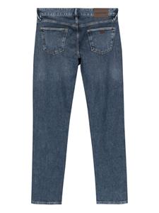 Emporio Armani Jeans met logoplakkaat - Blauw