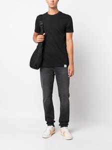 Calvin Klein Jeans mid-rise slim-fit jeans - Zwart