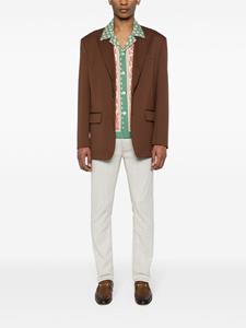 ETRO Slim-fit katoenen jeans - Grijs