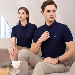 CARTELO 2024 Summer New Embroidered Natural Skincare High Quality Cotton Moisture Absorbing and Breathable Quick Drying Polo Shirt