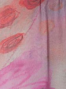 Emporio Armani Sjaal met print - Roze