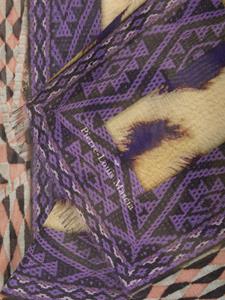 Pierre-Louis Mascia Hawn sjaal met luipaardprint - Beige