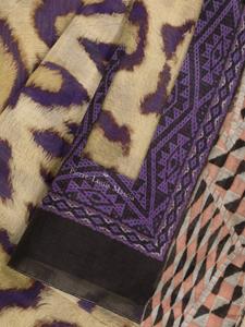 Pierre-Louis Mascia Hawn sjaal met luipaardprint - Beige