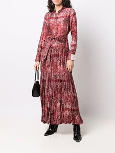 Golden Goose Blousejurk met paisley-print - Rood