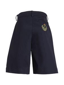 ETRO KIDS gabardine Bermuda shorts - Blauw