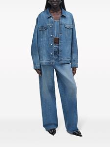 Marc Jacobs Oversized jeans verfraaid met kristallen - Blauw