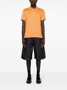 BOSS Poloshirt met logo-applicatie - Oranje