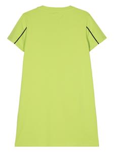 LIU JO T-shirtjurk verfraaid met stras - Groen