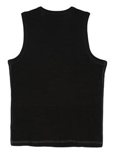 Diesel T-Hoppy-N1 tanktop met logo - Zwart