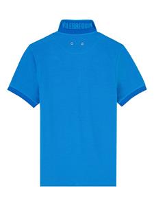 Vilebrequin Poloshirt met geborduurd logo - Blauw
