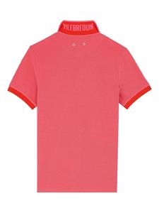 Vilebrequin Poloshirt met geborduurd logo - Rood