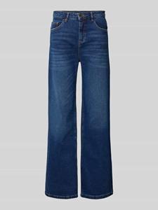 Opus Relaxed fit jeans met contrastnaden