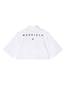 MM6 Maison Margiela Kids T-shirt met logoprint - Wit