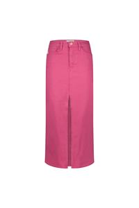 Fabienne Chapot  Roze Rok color denim 