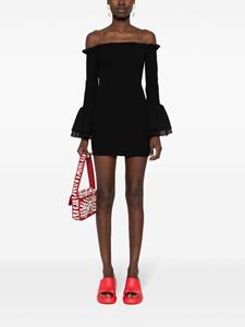 ROTATE Bellina gelaagde mini-jurk - Zwart