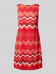 Betty Barclay Knielange jurk met grafisch motief