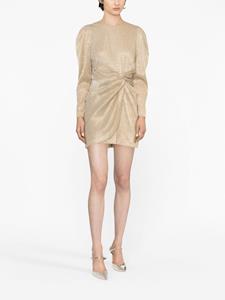 IRO Mini-jurk met strikdetail - Goud