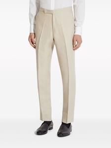 Zegna Pantalon met toelopende pijpen - Beige