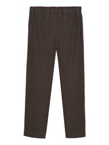 Homme Plissé Issey Miyake Tailored Pleats 1 geplooide pantalon - Bruin