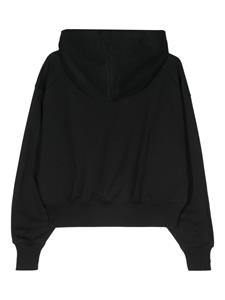 Y-3 Katoenen hoodie met logoprint - Zwart
