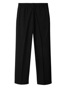 Burberry Wollen straight broek - Zwart