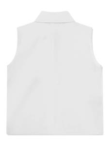 DL1961 KIDS embroidered-detail cotton tank top - Wit